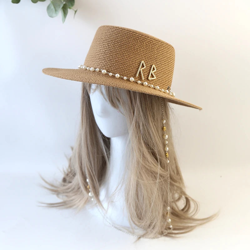 straw hat for the summer