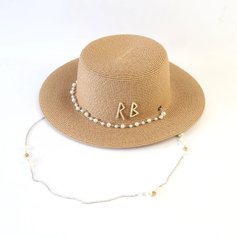 straw hat for the summer