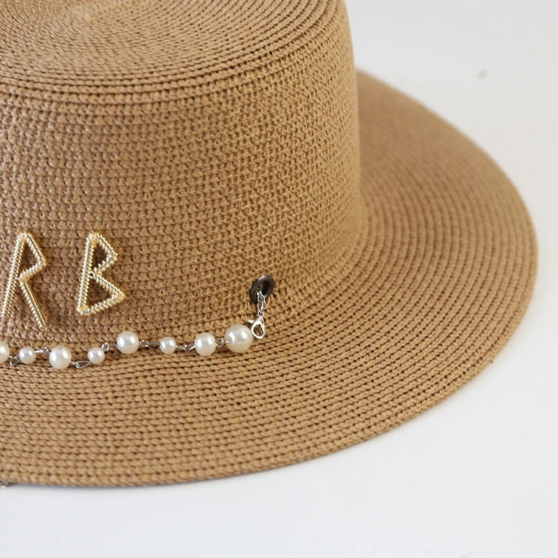 straw hat for the summer