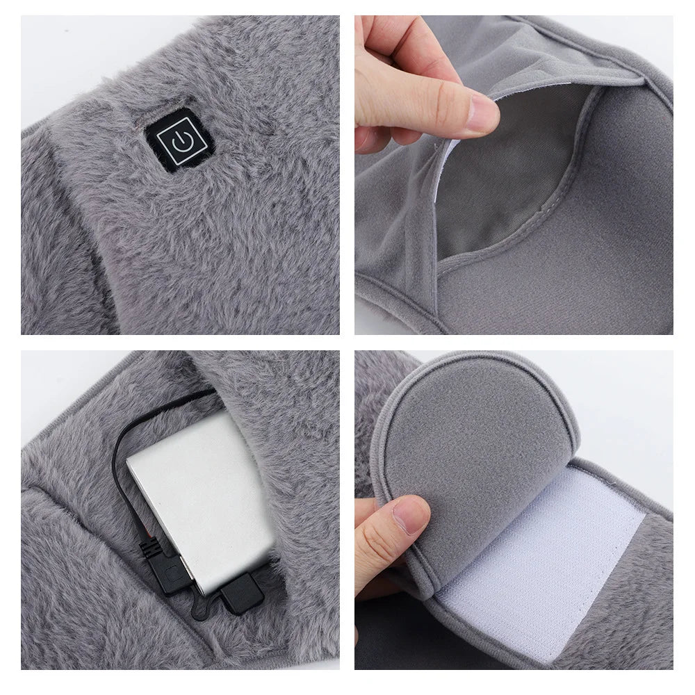Electric Heating Belt Abdominal Back Muscle Warm Therapy