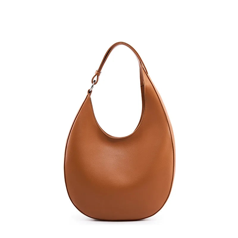 Luna Leather Shoulder Bag