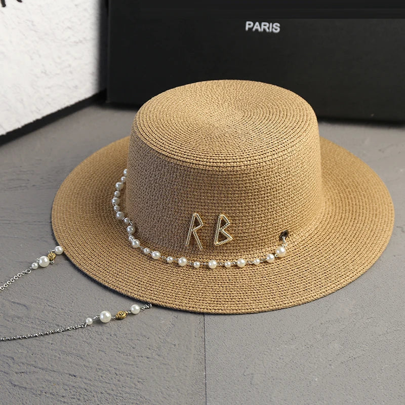 straw hat for the summer