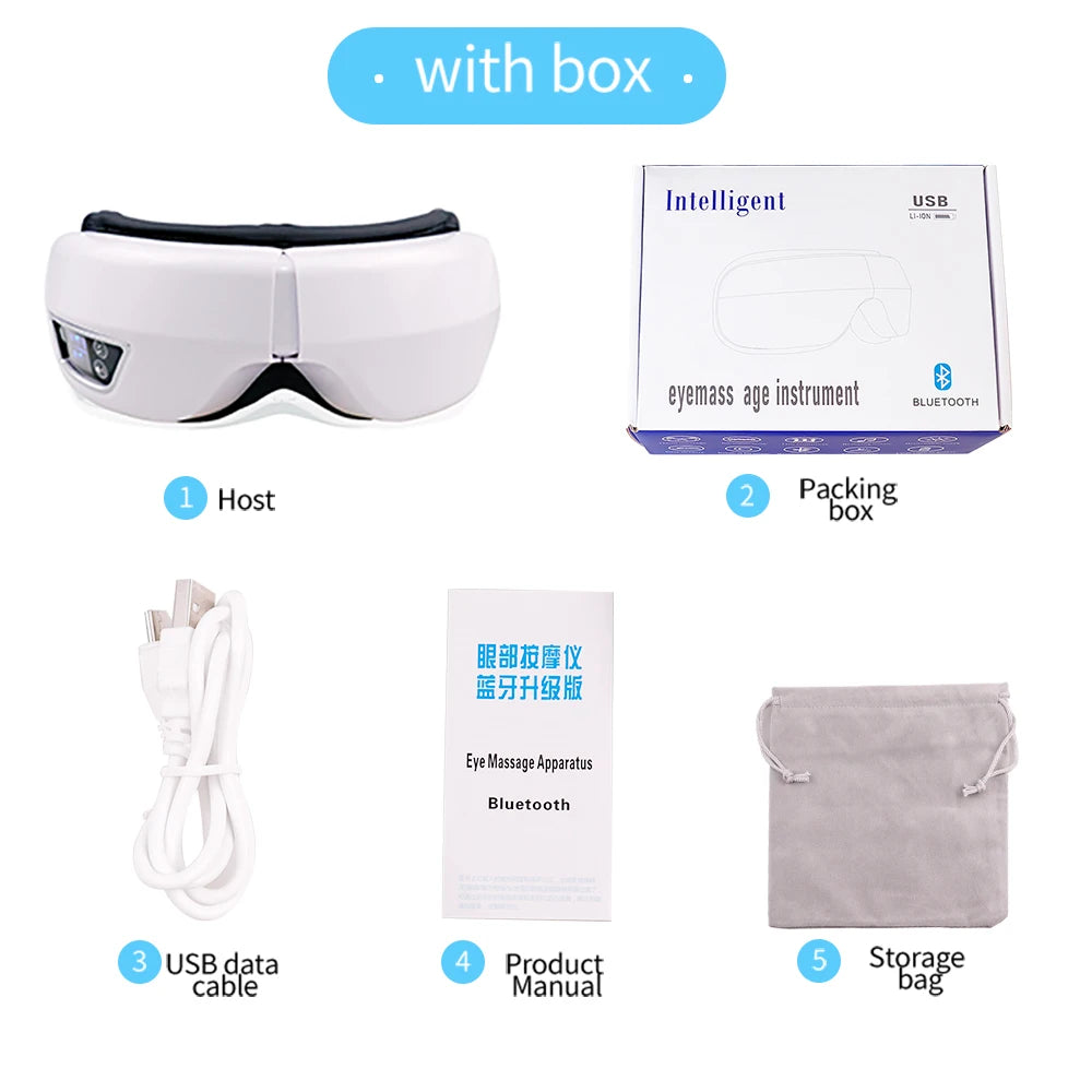 Smart Vibration Eye Massager 6D