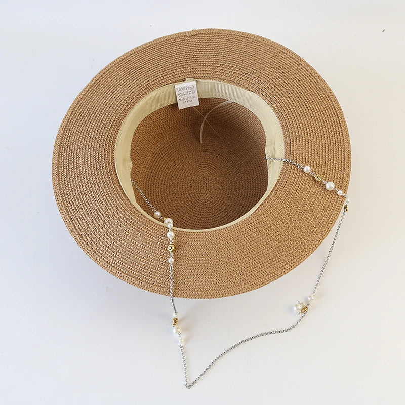 straw hat for the summer