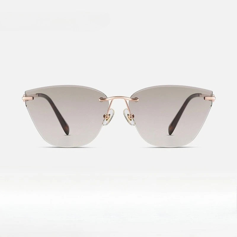 Rimless Polygon Sunglasses