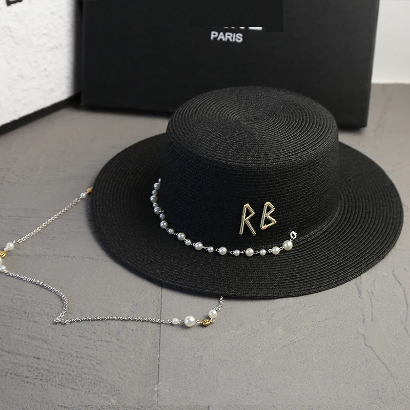 straw hat for the summer