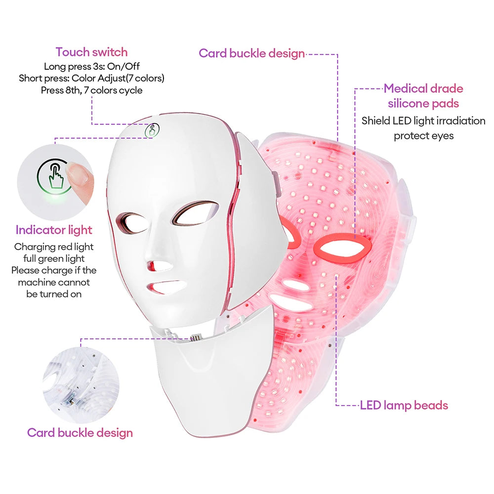 LED Face & Neck Therapy Mask
