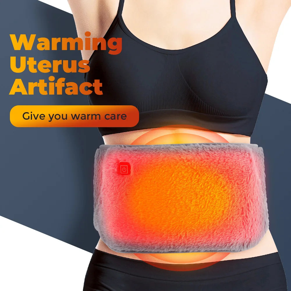 Electric Heating Belt Abdominal Back Muscle Warm Therapy