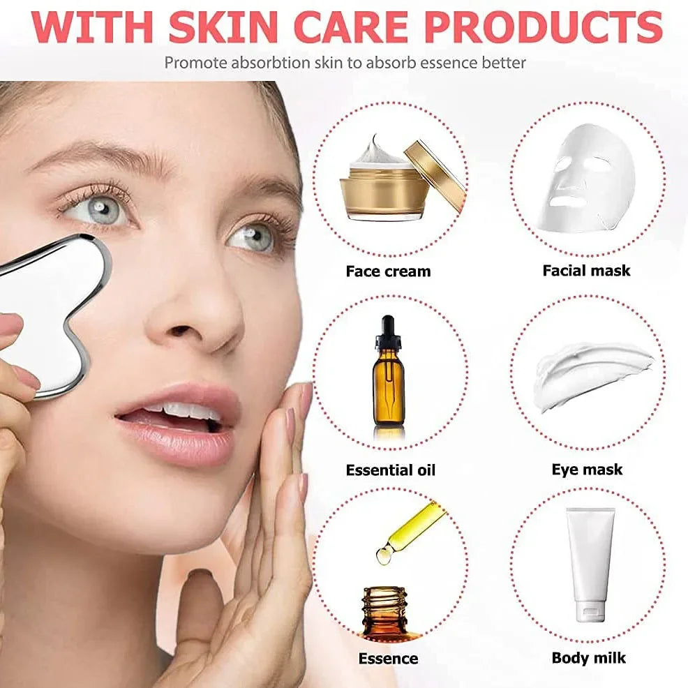 stainless steel facial ice roller