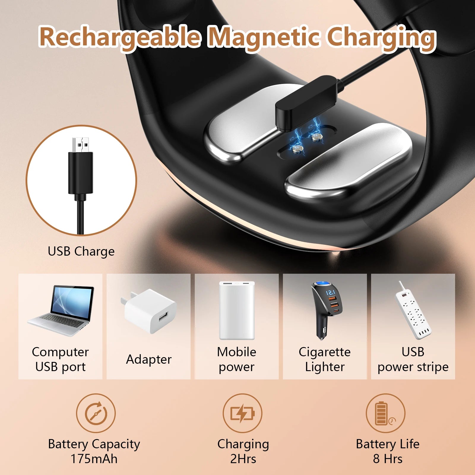 Rechargeable Nausea Relief Wristband