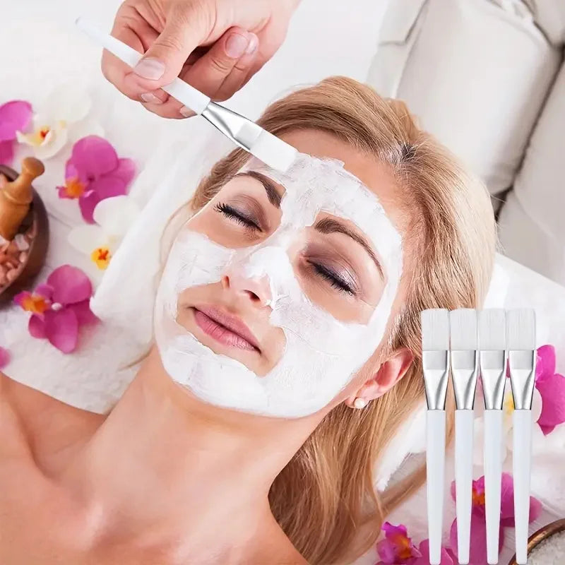 White Mask Applicator Set