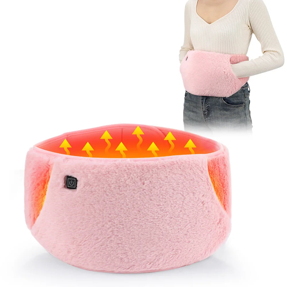 Electric Heating Belt Abdominal Back Muscle Warm Therapy