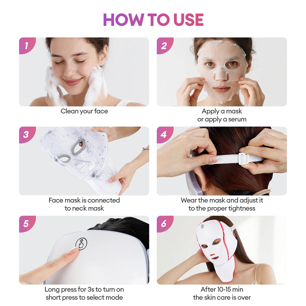 LED Face & Neck Therapy Mask