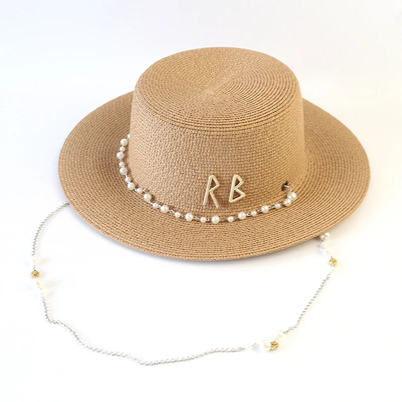 straw hat for the summer